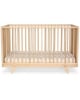 LAURETTE - Lit Petipeton - Bois Naturel - 70x140 cm