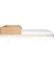 LAURETTE - Couleurs Barrière Lit Petipeton - Bois Naturel - 70x140 cm