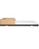 LAURETTE - Couleurs Barrière Lit Petipeton - Bois Naturel - 70x140 cm