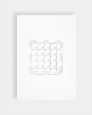 Moebe - Oeuvre Papier - A4 - Cercles et Carrés