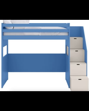 ASORAL-MUBA - Lit Mezzanine xl avec Tiroirs Rangement