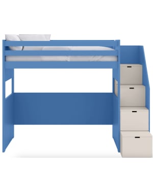 ASORAL-MUBA - XL High Bed With Storage Drawers