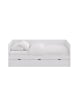 ASORAL-MUBA - Trundle Bed with Frieze and Drawers with/ Runners