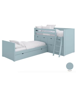 ASORAL-MUBA - XL L– Shape Bed