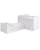 ASORAL-MUBA - Lit XL Bloc en forme de L