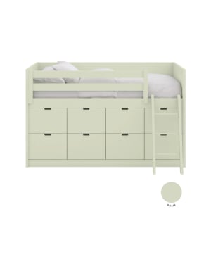 ASORAL-MUBA - Midsleeper Cavin Bed with Drawers