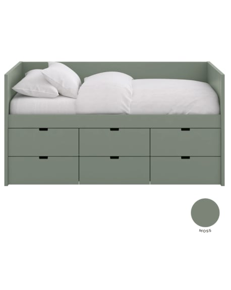 ASORAL-MUBA - Blockbed 6 Drawers with Frieze