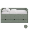 ASORAL-MUBA - Blockbed 6 Drawers with Frieze