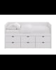 ASORAL-MUBA - Blockbed 6 Drawers with Frieze