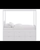 ASORAL-MUBA - Lit Banquette Block 6 Tiroirs