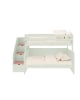 ASORAL-MUBA - Bunk Bed with Storage Steps and Extra Bed