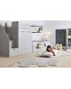 ASORAL-MUBA - Train Bunk Bed with Storage Steps