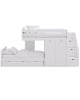 ASORAL-MUBA - Train Bunk Bed with Storage Steps