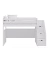 ASORAL-MUBA - Loft Bed with Storage Ladder