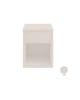 ASORAL-MUBA - Bedside Table with Drawer and Hollow