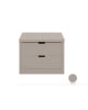 ASORAL-MUBA - Table de Chevet 2 Tiroirs