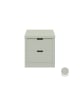 ASORAL-MUBA - Table de Chevet 2 Tiroirs