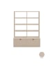 ASORAL-MUBA - Bookcase with Containers