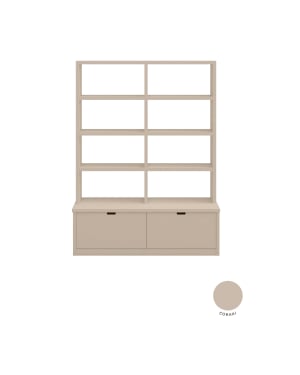 ASORAL-MUBA - Bibliothèque avec Conteneurs
