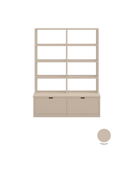 ASORAL-MUBA - Bookcase with Containers