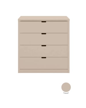 ASORAL-MUBA - Commode avec Tiroirs - 90x50x93.3 cm