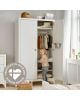 LEANDER - Etagère pour armoire Leander Classic™, 1 pcs., Blanc