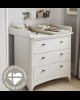 Leander - Changing unit for Leander Classic™ dresser, White