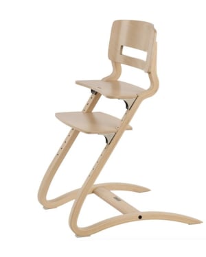 Leander - Leander Louie™ Highchair wo. Safety Bar, Beech, Natural