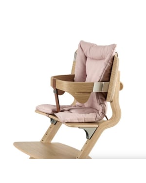 LEANDER - Cushion for Leander highchairs, Dusty rose