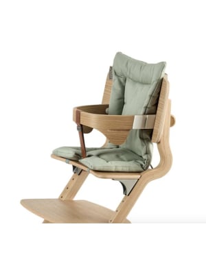LEANDER - Cushion for Leander highchairs, Sage green