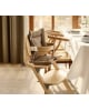 LEANDER - Cushion for Leander highchairs, Mocca