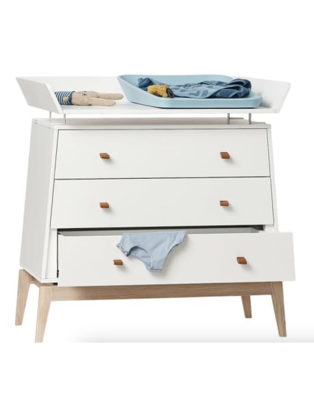 LEANDER - Plan à langer pour commode Leander Luna™, Blanc