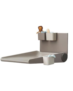 LEANDER - Table à langer murale Leander Wally™, Capuccino