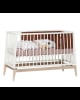 LEANDER - Lit bébé évolutif 120x60 cm Leander Luna™, Blanc