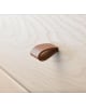 LEANDER - Handle, leather, 6 pcs., Several Colors