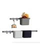 LEANDER - Leander Organizers 3 pcs, 1 long and 1 short rack, Dusty grey