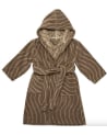 LEANDER - Bathrobe, several sizes, Woodland, Organic cotton, Mocca