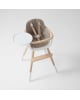 Micuna - Ovo Original One Luxe Blanc/Naturel Sangles Similicuir Beige