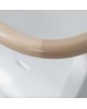 Micuna - Ovo Original One Luxe White/Natural Beige Leatherette Belts
