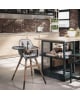 Micuna - Ovo Original City Luxe Gris Anthracite/Acajou Sangles Similicuir Brun