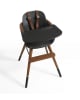 Micuna - Ovo Original City Luxe Gris Anthracite/Acajou Sangles Similicuir Brun