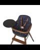 Micuna - Ovo Original City Luxe Gris Anthracite/Acajou Sangles Similicuir Brun
