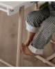Oliver Furniture - Bureau Junior Camp, Ajustable, Blanc / Chêne