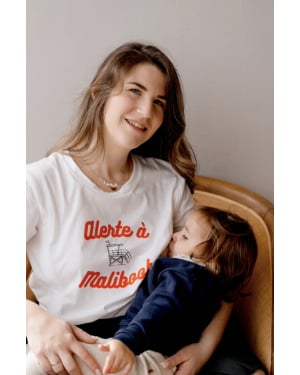 Limky - T-shirt Allaitement "Alerte à Maliboob"