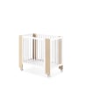 Micuna - Mini Converbaby Berceau évolutif - Blanc / Bois - 90×50 cm