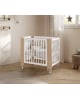 Micuna - Mini Converbaby Berceau évolutif - Blanc / Bois - 90×50 cm