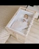 Micuna - You & Me Plus Berceau - Blanc / Bois - 80×50 cm