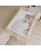 Micuna - You & Me Plus Minicot 80×50 - White / Wood