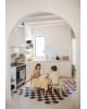 LORENA CANALS - Tapis Lavable Kitchen Tiles Darl Grey