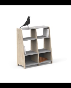 MATHY BY BOLS - Asymetry Double Shelf - 78x34xh.88cm
